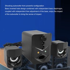 Computer Speakers Universal Wired Desktop Subwoofer Speaker With F
