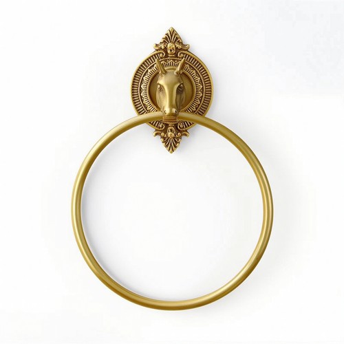 Towel ring with - towel,