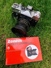 RARE VINTAGE Zenith-EM. Used. Auto Cosmogon lens. Cosmorex-SE camera