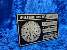 Aliens Pulse Rifle Plaque
