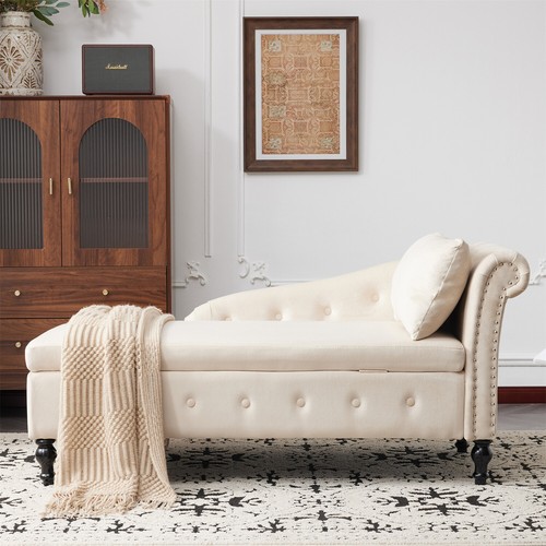 Upholstered chaise longue - chaise,