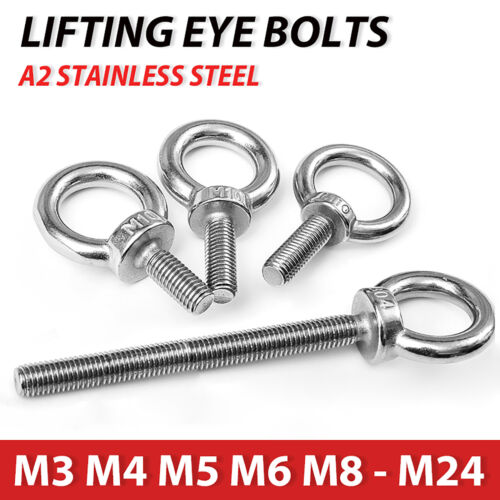 Lifting eye bolts - eye,