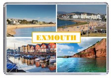 Exmouth fridge magnet - exmouth,