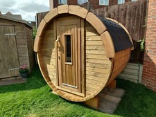 Long barrel sauna ø - sauna, (Ø