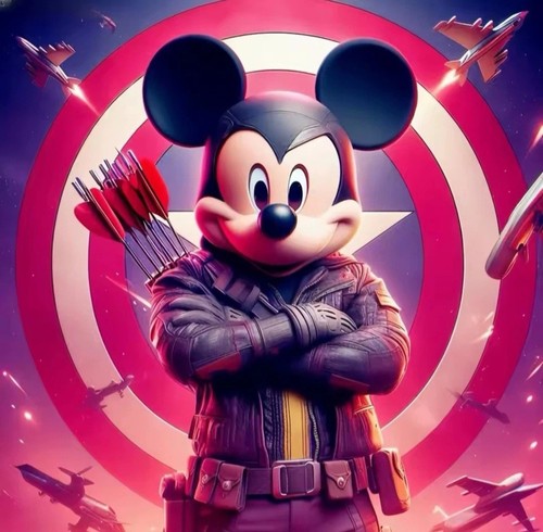 Superhero mickey mouse 11ct - superhero,