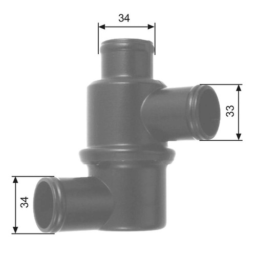 Gates thermostat coolant fits - gates, thermostat,coolant