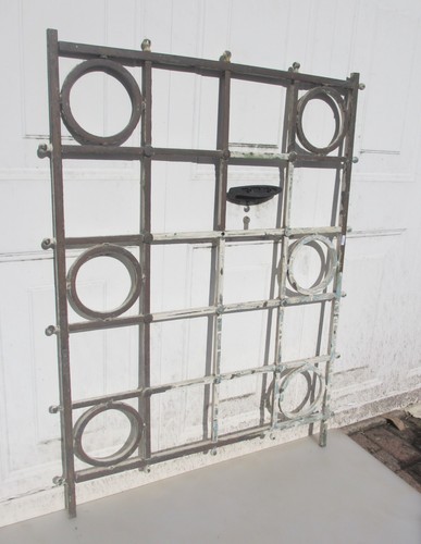 Antique brass grate grille - brass,