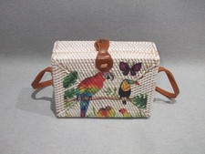 C.Pabst Rattan Bag – Shoulder Strap – Good Condition