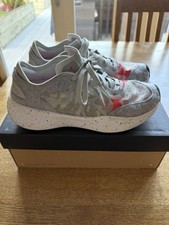 Nike Jordan Delta 3 Low-Pure Platinum / Infrared UK Size 6.5 VGC Original Box