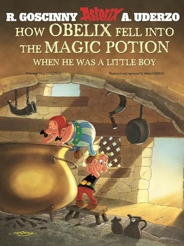 Asterix how obelix fell into - how,