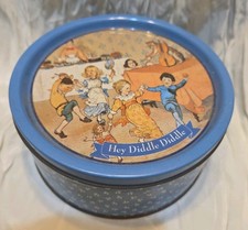 Vintage Cookie Tin "Hey Diddle