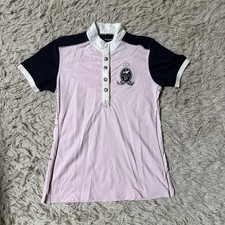 Women’s Size 36 Pink Pikeur Short Sleeve Horseback Riding Show Shirt