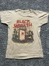 Vintage Original 1981 Black Sabbath Mob Rules T Shirt 80s Ozzy Osbourne