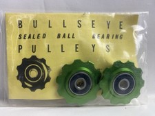 Bullseye Pulleys NOS *GREEN* For Vintage Campy Shimano Suntour & Others
