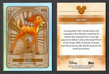 Topps Disney Mint 2025 #4 Bambi Bronze Tier Minted Card
