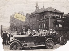 OLD PHOTO IRON GUSTAV HARTMANN VINTAGE CAR TAXI DRIVER EISERNE GUSTAV BX 15