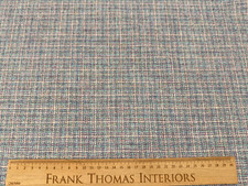 100% Wool Fabric Iona Bluebell