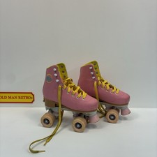 Mia Retro Adjustable Pink Roller Skates Size 31–34 UK 13–2 Quad Kids Girls