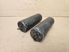 PAIR Antique LEAD weight