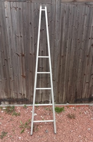 Small aluminium ladder - small, window