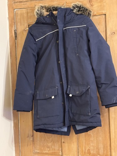 Boys navy blue fleece lined - blue,