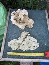 KR6 - Set of 2 Tonga Plate Dry Live Rock 1.8KG For Marine Saltwater Fish Tank