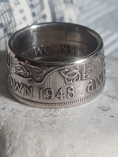 Coin ring half crown - 1947, to