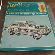 Haynes Workshop Manual For Volvo And Daf