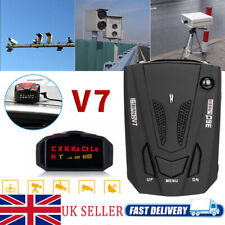 New Car Radar 16 Band V7 GPS Speed Police Safe Detector Voice Alert Laser 360°