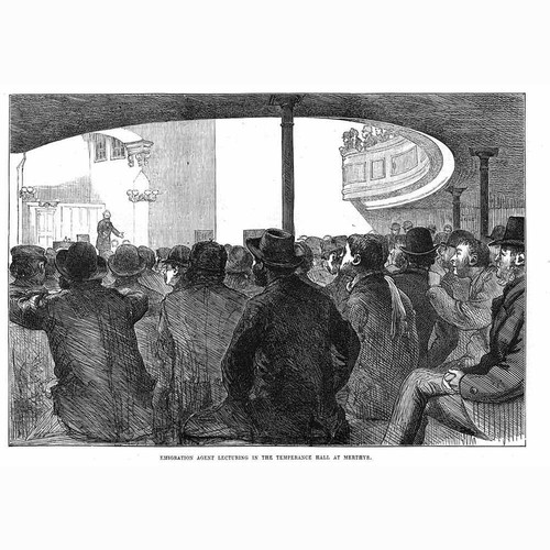 Merthyr tydfil emigration - merthyr,