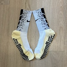 White Grip Socks Football Anti Slip Adults Universal Size