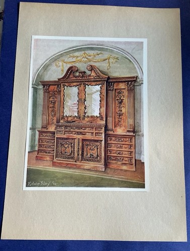 Furniture print ornate - furniture, print: