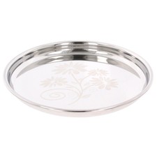 Stainless Steel Round Thali