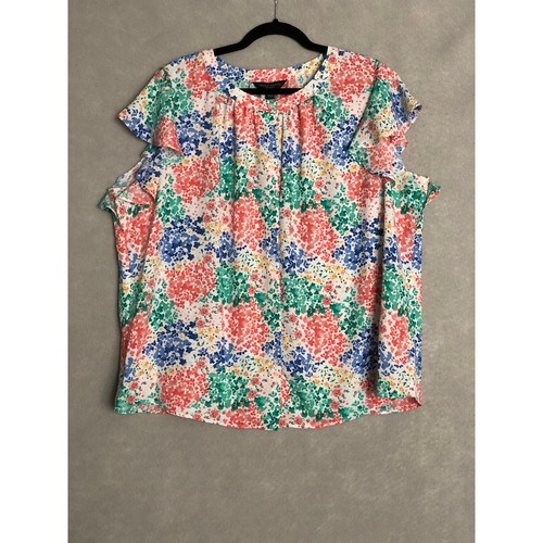 Investments floral top flutter - floral,