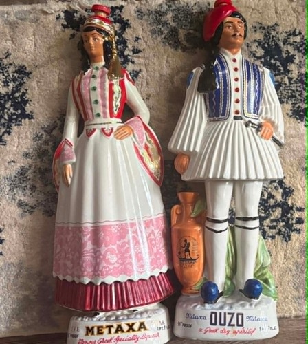 Vintage ouzo and metaxa - ouzo,