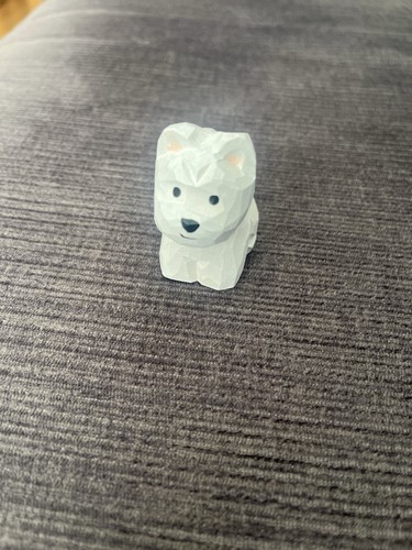 Wooden westie west highland - wooden,