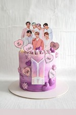 BTS Birthday Cake Topper Kpop