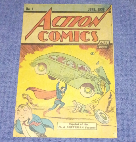 Action comics 1938 superman - comics, #1