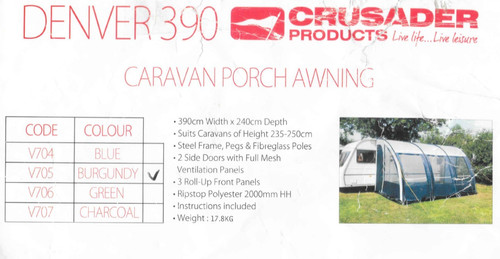 Denver 390 crusader - denver, caravan