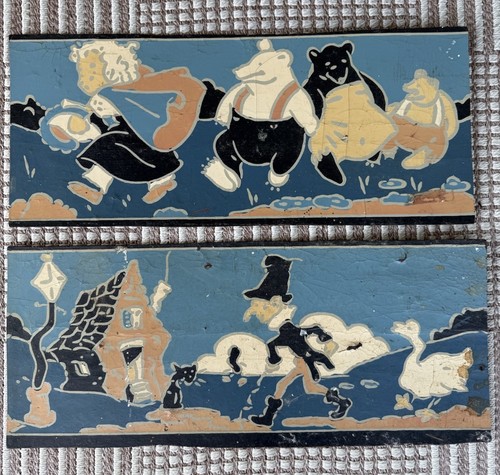 Vintage linoleum children - linoleum, children's