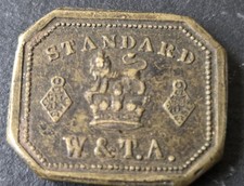 Five Penny Weights Brass W&T Avery Antique