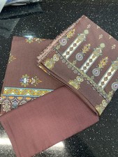 Gul ahmed Pakistani Brand 3 Piece Unstitched Winter Suit Dhanak