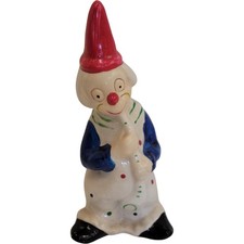 Vintage Ceramic Clown Figurine
