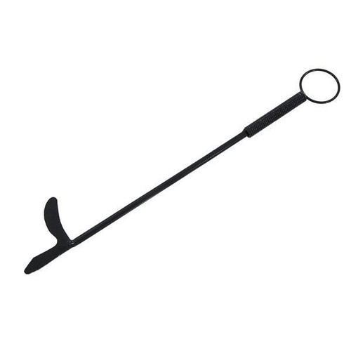 Steel chimenea poker - poker, black