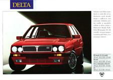 Lancia Delta HF integrale Martini Essere Brochure Y10 Dedra Thema 1991 Polski