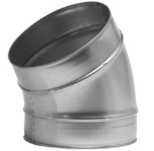 Spiral Duct B30 Bend (30°) - Metal Elbow Bend, Ventilation, HVAC, Extraction