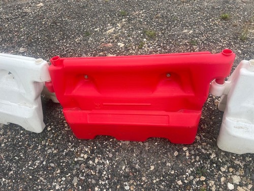 Water filled traffic barrier - traffic,