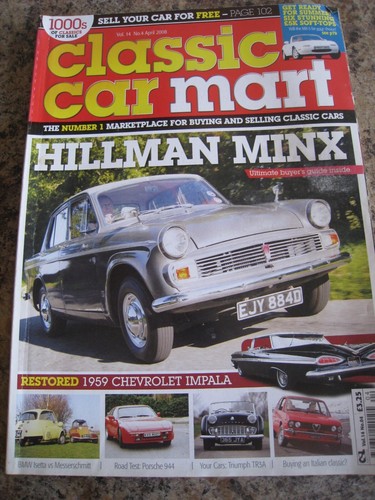 Classic car mart apr - classic,