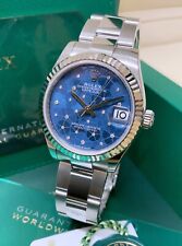 Rolex Datejust 31mm 278274 Blue Floral Motif Dial B&P 2022