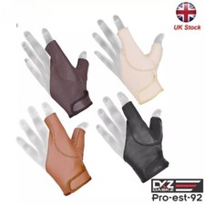 Archery Bow Gloves Left and Right Hand Black Brown Beige Dark Brown Brand New